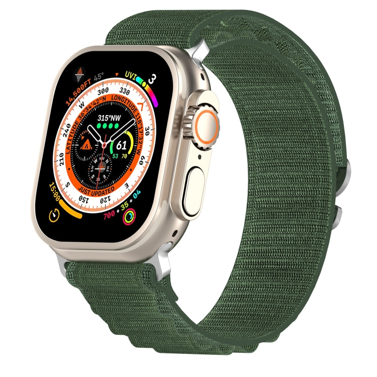 Double Color Nylon Watch Band, For Apple Watch Ultra 49mm, For Apple Watch Series 8&7 45mm/SE 2&6&SE&5&4 44mm, For Apple Watch Series 8&7 41mm/SE 2&6&SE&5&4 40mm