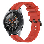 22mm Concave Striped Slicone Watch Band, For Samsung Galaxy Watch3 45mm, For Samsung Galaxy Watch 46mm, For Samsung Gear S3 Classic, For Samsung Gear S3 Frontier