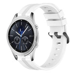 22mm Concave Striped Slicone Watch Band, For Samsung Galaxy Watch3 45mm, For Samsung Galaxy Watch 46mm, For Samsung Gear S3 Classic, For Samsung Gear S3 Frontier