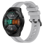 22mm Concave Striped Slicone Watch Band, For Huawei Watch GT 2E, For Huawei GT2 46mm, For Honor Watch GS 3, For Honor Watch GS Pro