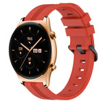 22mm Concave Striped Slicone Watch Band, For Huawei Watch GT 2E, For Huawei GT2 46mm, For Honor Watch GS 3, For Honor Watch GS Pro