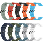 22mm Concave Striped Slicone Watch Band, For Honor Magic Watch 2 46mm, For Honor Watch Dream, For Huawei Watch GT3 SE