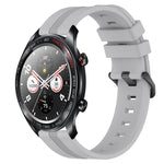 22mm Concave Striped Slicone Watch Band, For Honor Magic Watch 2 46mm, For Honor Watch Dream, For Huawei Watch GT3 SE