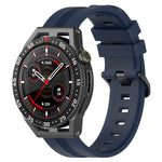 22mm Concave Striped Slicone Watch Band, For Honor Magic Watch 2 46mm, For Honor Watch Dream, For Huawei Watch GT3 SE