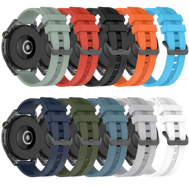 20mm Concave Striped Slicone Watch Band, For Amazfit GTS 2, For Amazfit GTS, For Amazfit GTR 42mm, For Amazfit Pop Pro