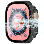For Apple Watch Ultra 3 / 2 / 1 49mm ENKAY Hat-Prince Waterproof Full Coverage PC Frame + 9H Tempered Glass Case