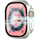 For Apple Watch Ultra 3 / 2 / 1 49mm ENKAY Hat-Prince Waterproof Full Coverage PC Frame + 9H Tempered Glass Case