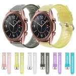 20mm Transparent Shiny Diamond TPU Watch Band, For Samsung Galaxy Watch 3 41mm, For Samsung Galaxy Watch 42mm, For Samsung Galaxy Watch5 40mm / 44mm, For Samsung Galaxy Watch5 Pro, For Samsung Galaxy Watch4 / Watch4 Classic, For Samsung Galaxy Watch3 4...