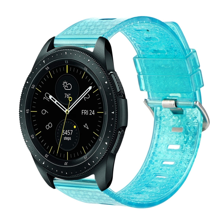 20mm Transparent Shiny Diamond TPU Watch Band, For Samsung Galaxy Watch 3 41mm, For Samsung Galaxy Watch 42mm, For Samsung Galaxy Watch5 40mm / 44mm, For Samsung Galaxy Watch5 Pro, For Samsung Galaxy Watch4 / Watch4 Classic, For Samsung Galaxy Watch3 4...