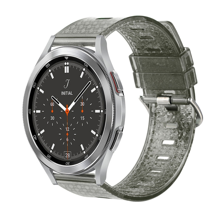 20mm Transparent Shiny Diamond TPU Watch Band, For Samsung Galaxy Watch 3 41mm, For Samsung Galaxy Watch 42mm, For Samsung Galaxy Watch5 40mm / 44mm, For Samsung Galaxy Watch5 Pro, For Samsung Galaxy Watch4 / Watch4 Classic, For Samsung Galaxy Watch3 4...