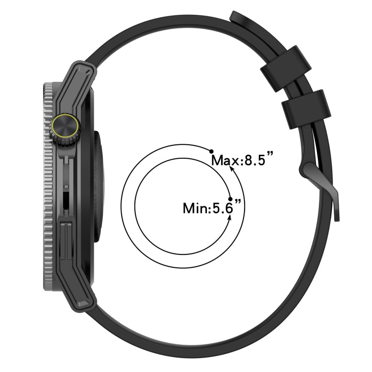 20mm Vertical Two-Color Silicone Watch Band, For Samsung Galaxy Watch 6 40mm, For Samsung Galaxy Watch 6 Classic 43mm