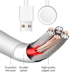 1m USB Magnetic Fast Charger Charging Cable for Watch Apple Series Ultra/8/7/6/SE/SE2/5/4/3/2/1, DS-XB011