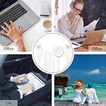 2-in-1-USB-Magnetladekabel für Apple Watch Series &amp; iPhone, 1,2 m, DS-XB015