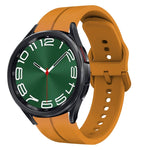 20mm Loop Silicone Watch Band, For Samsung Galaxy Watch 6 40mm, For Samsung Galaxy Watch 6 Classic 43mm