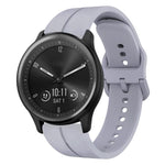20mm Loop Silicone Watch Band, For Garmin Vivomove Sport, For Garmin Venu 2 Plus, For Garmin Approach S40, For Garmin Forerunner 158