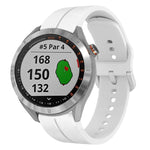 20mm Loop Silicone Watch Band, For Garmin Vivomove Sport, For Garmin Venu 2 Plus, For Garmin Approach S40, For Garmin Forerunner 158