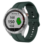 20mm Loop Silicone Watch Band, For Garmin Vivomove Sport, For Garmin Venu 2 Plus, For Garmin Approach S40, For Garmin Forerunner 158
