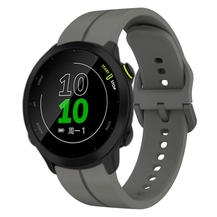 20mm Loop Silicone Watch Band, For Garmin Vivomove Sport, For Garmin Venu 2 Plus, For Garmin Approach S40, For Garmin Forerunner 158
