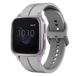 20mm Loop Silicone Watch Band, For Garmin Forerunner 55, For Garmin Venu, For Garmin Venu SQ, For Garminmove Luxe