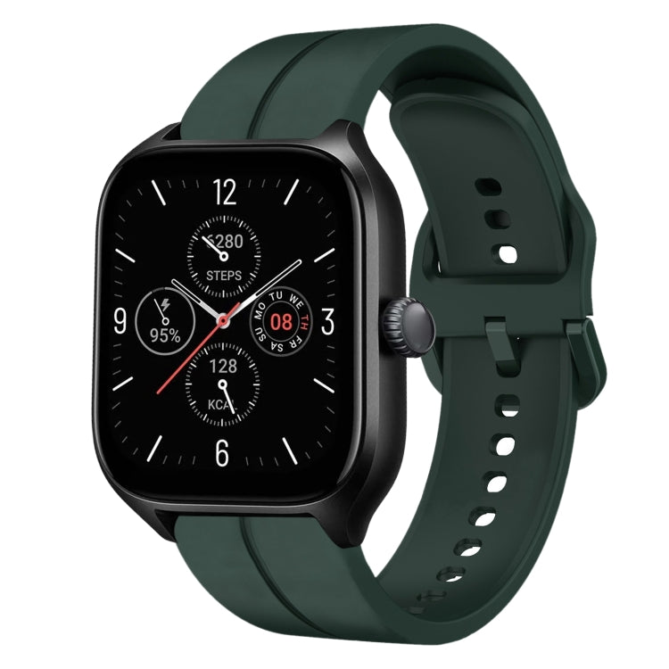 20mm Loop Silicone Watch Band, For Amazfit GTS 4, For Amazfit GTS 3, For Amazfit GTS 2E, For Amazfit GTS 2 Mini