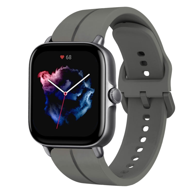 20mm Loop Silicone Watch Band, For Amazfit GTS 4, For Amazfit GTS 3, For Amazfit GTS 2E, For Amazfit GTS 2 Mini