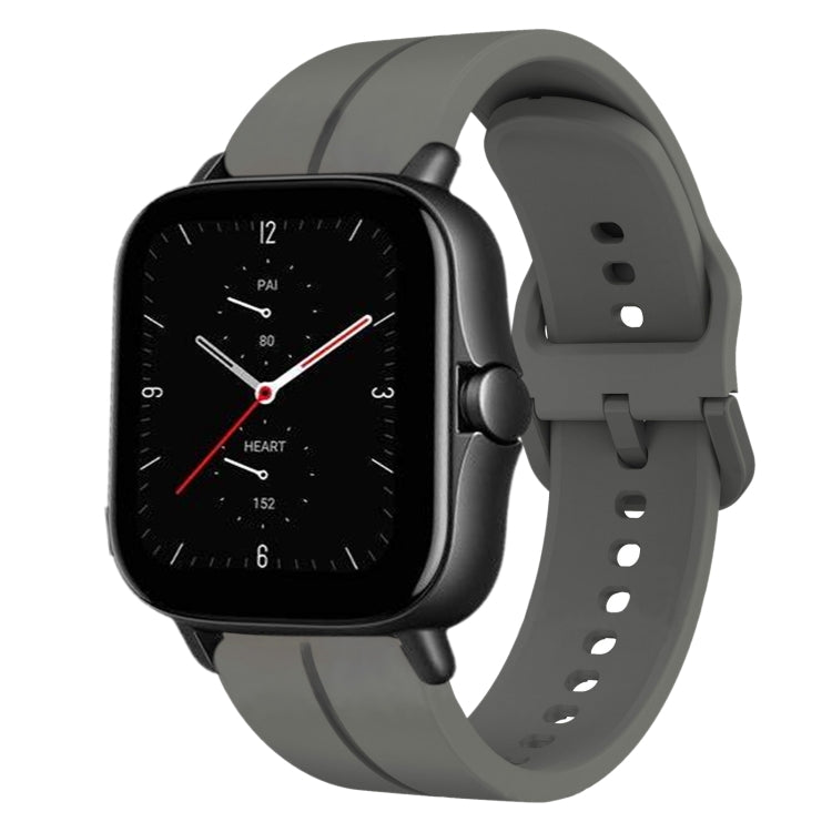 20mm Loop Silicone Watch Band, For Amazfit GTS 4, For Amazfit GTS 3, For Amazfit GTS 2E, For Amazfit GTS 2 Mini