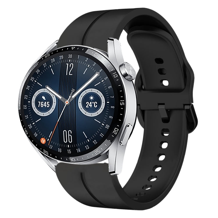 22mm Loop Silicone Watch Band, For Huawei Watch Buds, For Huawei Watch GT 3 SE, For Huawei Watch GT3 Pro 46mm, For Huawei Watch GT3 46mm
