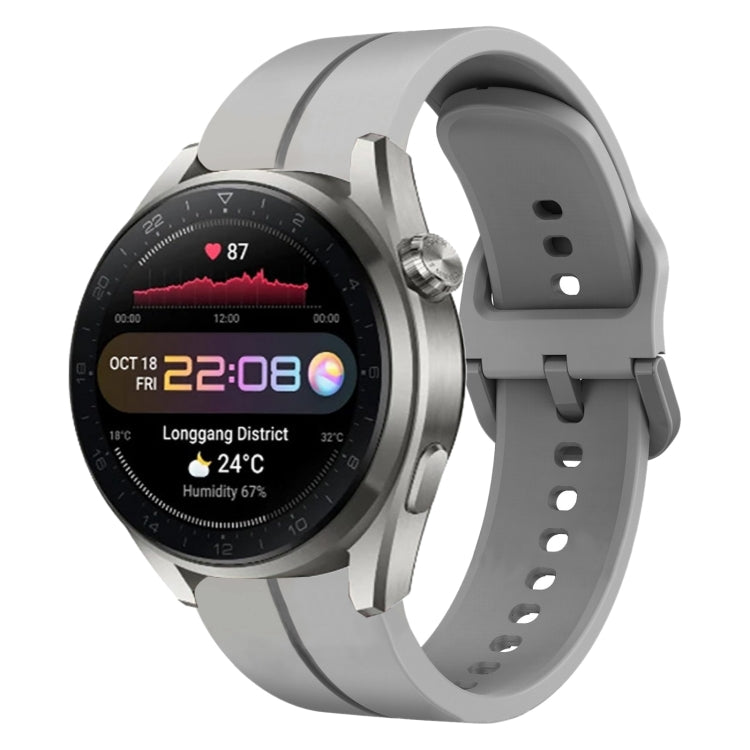 22mm Loop Silicone Watch Band, For Huawei Watch GT Runner, For Huawei Watch 3 Pro New, For Huawei Watch 3, For Huawei Watch 3 Pro