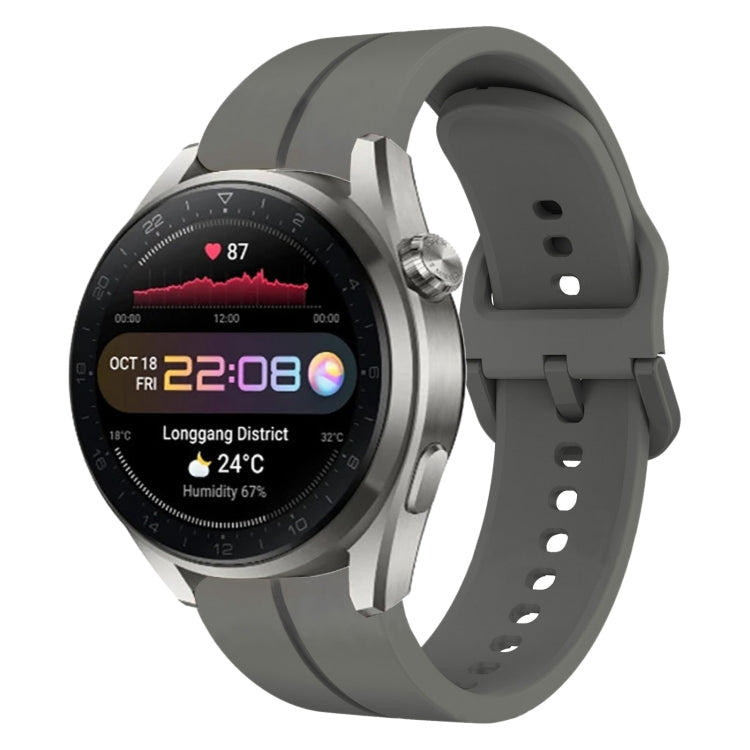 22mm Loop Silicone Watch Band, For Huawei Watch GT Runner, For Huawei Watch 3 Pro New, For Huawei Watch 3, For Huawei Watch 3 Pro