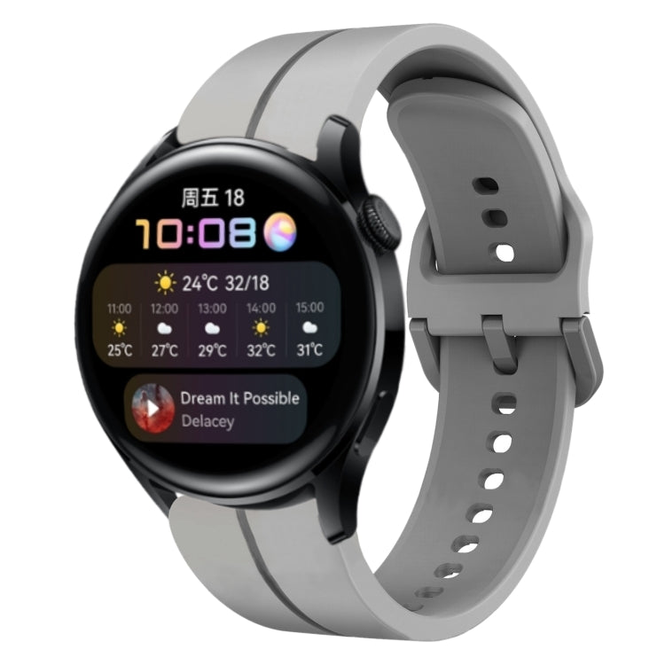 22mm Loop Silicone Watch Band, For Huawei Watch GT Runner, For Huawei Watch 3 Pro New, For Huawei Watch 3, For Huawei Watch 3 Pro
