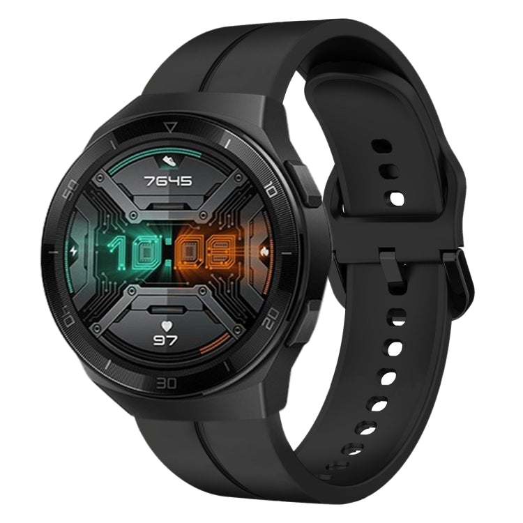 22mm Loop Silicone Watch Band, For Huawei GT2 Pro, For Huawei Watch GT 2E, For Huawei GT2 46mm, For Honor Watch GS 3