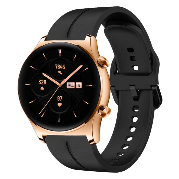 22mm Loop Silicone Watch Band, For Huawei GT2 Pro, For Huawei Watch GT 2E, For Huawei GT2 46mm, For Honor Watch GS 3