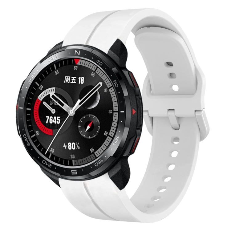 22mm Loop Silicone Watch Band, For Honor Watch GS Pro, For Honor Magic Watch 2 46mm, For Honor Watch Dream