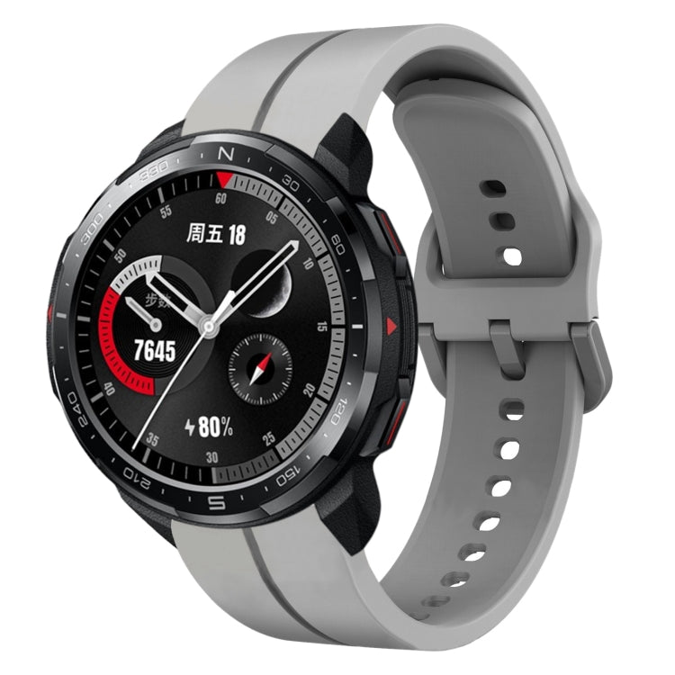 22mm Loop Silicone Watch Band, For Honor Watch GS Pro, For Honor Magic Watch 2 46mm, For Honor Watch Dream