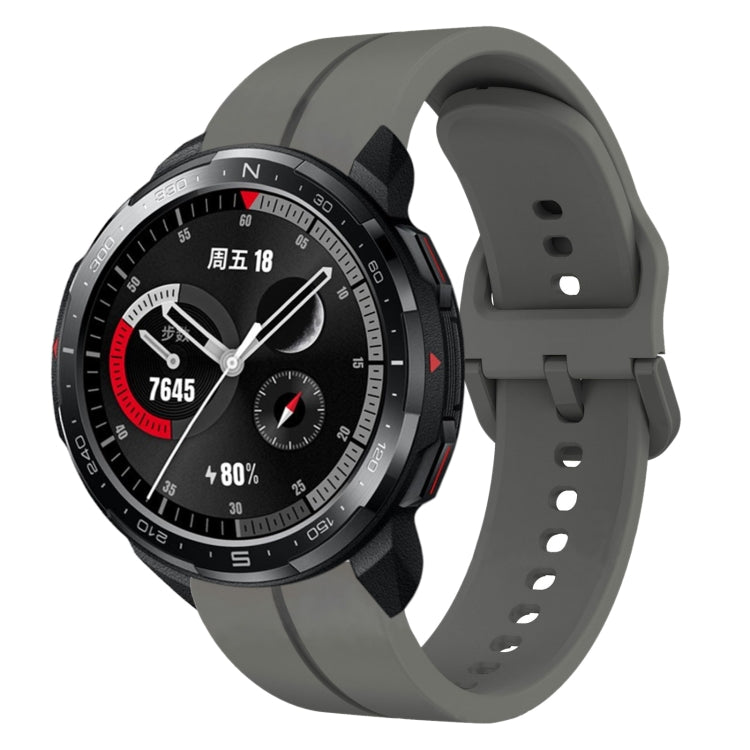 22mm Loop Silicone Watch Band, For Honor Watch GS Pro, For Honor Magic Watch 2 46mm, For Honor Watch Dream