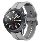 22mm Loop Silicone Watch Band, For Samsung Galaxy Watch3 45mm, For Samsung Galaxy Watch 46mm, For Samsung Gear S3 Classic, For Samsung Gear S3 Frontier