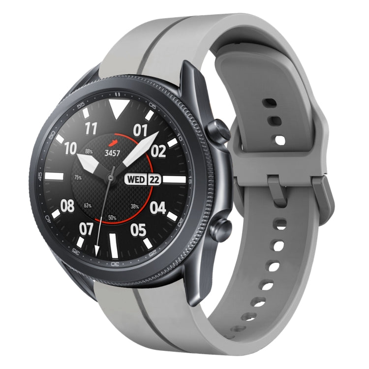 22mm Loop Silicone Watch Band, For Samsung Galaxy Watch3 45mm, For Samsung Galaxy Watch 46mm, For Samsung Gear S3 Classic, For Samsung Gear S3 Frontier