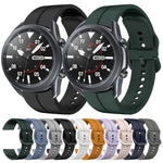 22mm Loop Silicone Watch Band, For Samsung Galaxy Watch3 45mm, For Samsung Galaxy Watch 46mm, For Samsung Gear S3 Classic, For Samsung Gear S3 Frontier