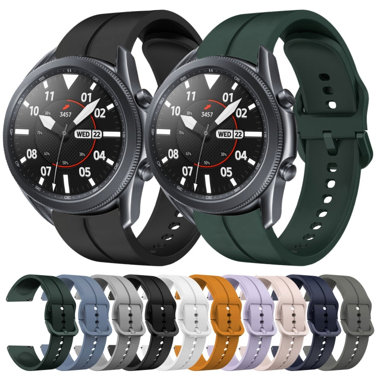 22mm Loop Silicone Watch Band, For Samsung Galaxy Watch3 45mm, For Samsung Galaxy Watch 46mm, For Samsung Gear S3 Classic, For Samsung Gear S3 Frontier