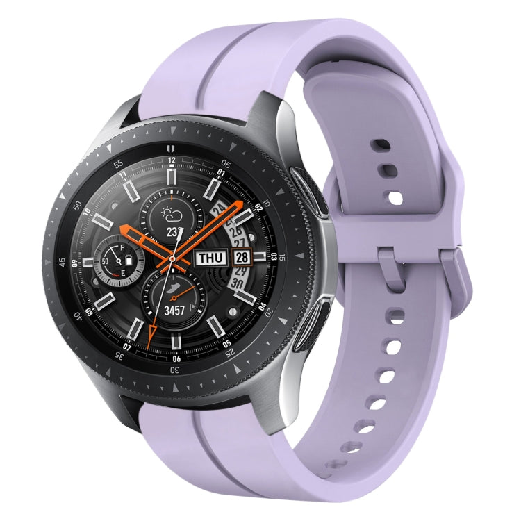 22mm Loop Silicone Watch Band, For Samsung Galaxy Watch3 45mm, For Samsung Galaxy Watch 46mm, For Samsung Gear S3 Classic, For Samsung Gear S3 Frontier