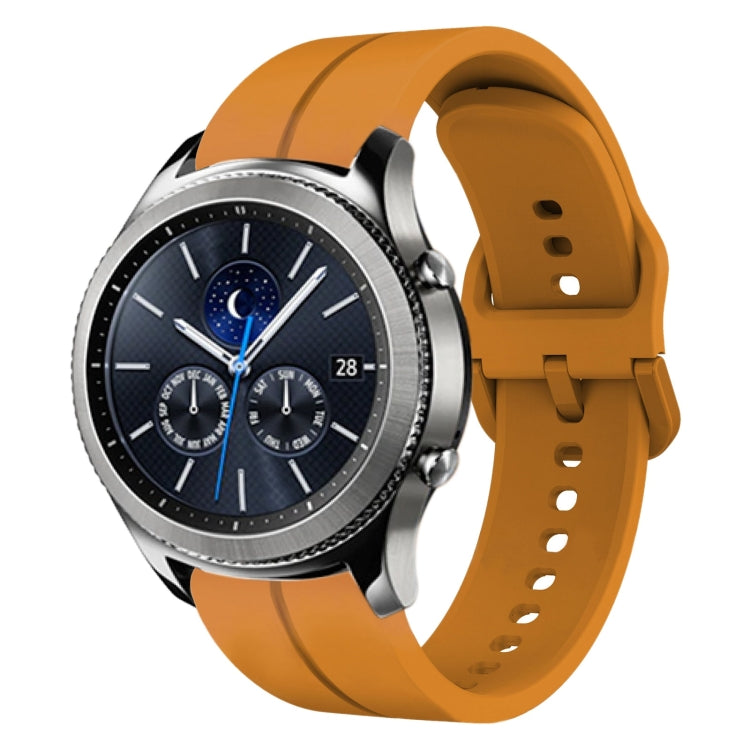 22mm Loop Silicone Watch Band, For Samsung Galaxy Watch3 45mm, For Samsung Galaxy Watch 46mm, For Samsung Gear S3 Classic, For Samsung Gear S3 Frontier