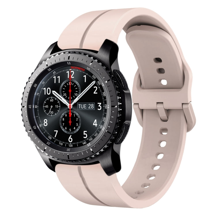 22mm Loop Silicone Watch Band, For Samsung Galaxy Watch3 45mm, For Samsung Galaxy Watch 46mm, For Samsung Gear S3 Classic, For Samsung Gear S3 Frontier