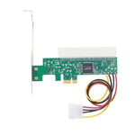 بطاقة محول PCI-E إلى PCI مع مصدر طاقة 4 دبابيس، PCI-E إلى PCI