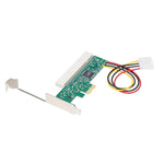 بطاقة محول PCI-E إلى PCI مع مصدر طاقة 4 دبابيس، PCI-E إلى PCI