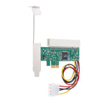 بطاقة محول PCI-E إلى PCI مع مصدر طاقة 4 دبابيس، PCI-E إلى PCI