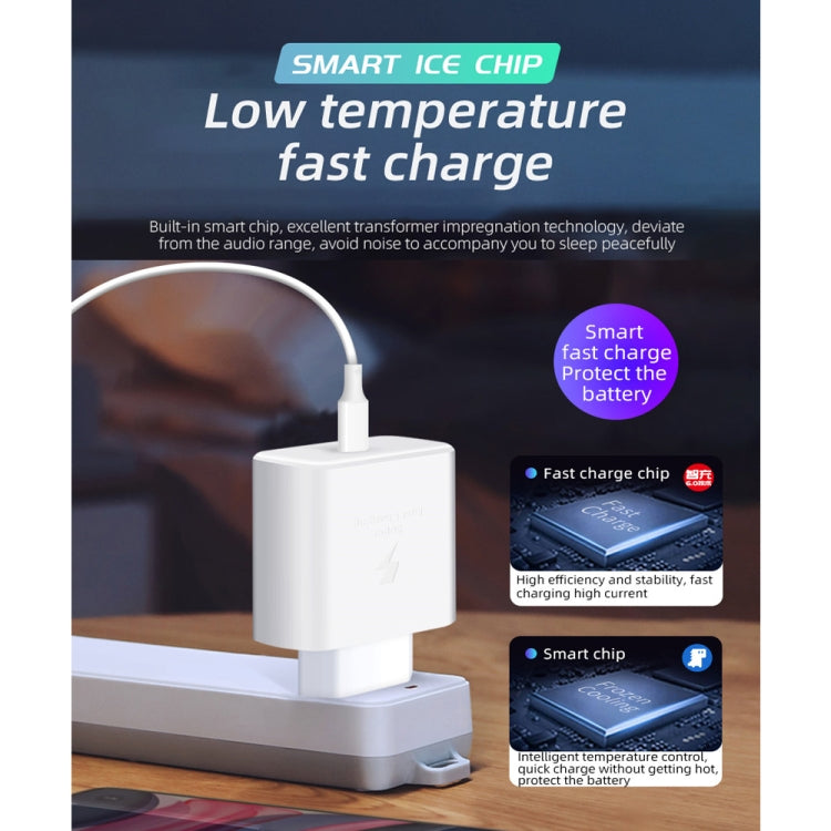 شاحن سريع 45 واط بمنفذ USB-C / Type-C مع كابل Type-C إلى Type-C بقوة 5 أمبير، قابس المملكة المتحدة، قابس المملكة المتحدة + كابل Type-C