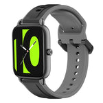 22mm Convex Loop Two-Color Silicone Watch Band, For Xiaomi Haylou RT2 LS10, For  Xiaomi Haylou RS4 LS12