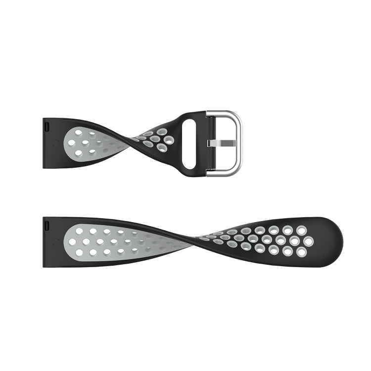 22mm Perforated Breathable Sports Silicone Watch Band, For Huawei Watch 3 Pro, For Huawei GT2 Pro, For Honor Watch GS 3