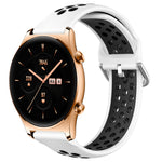 22mm Perforated Breathable Sports Silicone Watch Band, For Huawei Watch 3 Pro, For Huawei GT2 Pro, For Honor Watch GS 3