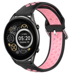 22mm Perforated Breathable Sports Silicone Watch Band, For Xiaomi MI Watch Sport, For Xiaomi Haylou RT2 LS10, For  Xiaomi Haylou RS4 LS12